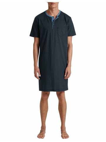 Calida Pyjama kurz für Herren in blau