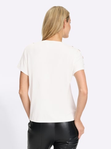 Heine T-Shirt in ecru