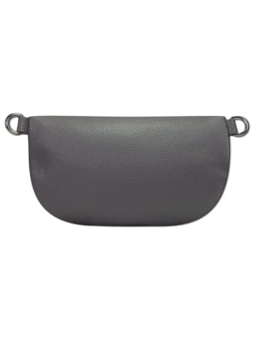 Toscanto Leder Gürteltasche Toscanto Tasche grau, mehrfarbig ca. 25cm