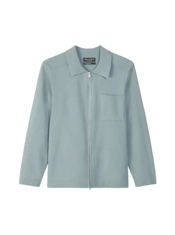 Marc O'Polo Overshirt-Strickjacke regular in Cracked Ice