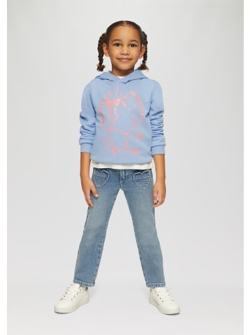 s.Oliver Sweatshirt in 5327_himmelblau