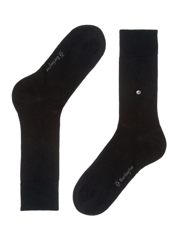 Burlington Socken 2er Pack in Schwarz