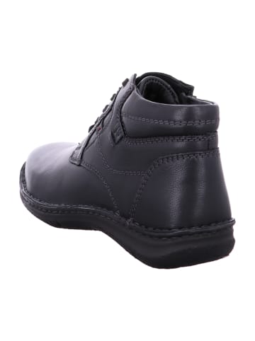 Josef Seibel Komfort Schnürschuhe in Schwarz