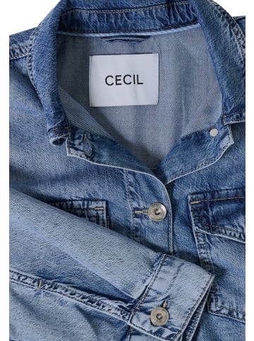 Cecil Denim Overshirt in Blau