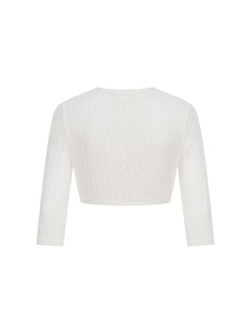 Nübler Dirndlbluse Langarm Juna in Creme