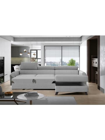 MF Design Mariam Recamiere Rechts in Braun -  (L) 200 x (B) 288 x (H) 92 cm