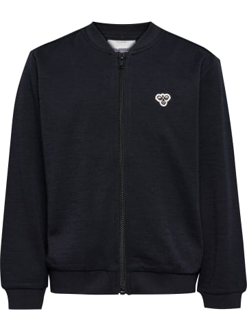 Hummel Hummel Reißverschluss T-Shirt Hmljr Wool Kinder in BLACK