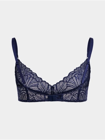Erlich Textil  Erlich Textil Spitzen BH FLUID LACE BÜGELLOSER BH in mitternachtblau