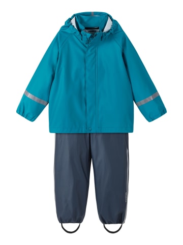 Reima 2tlg. Regenset " Tihku " in Aquatic Blue