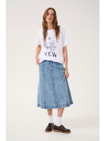 My Essential Wardrobe T-shirt EagleMW Box fit in Bright White