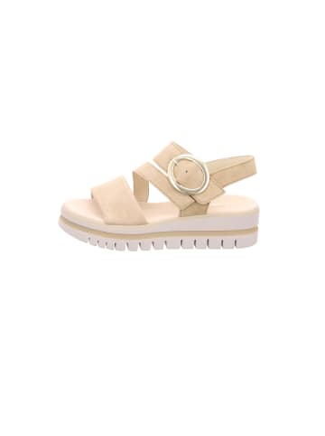 Gabor Plateau Sandalen für Damen in beige