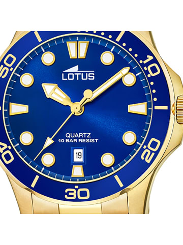 Lotus Analog-Armbanduhr Lotus Sport gold mittel (ca. 39mm)