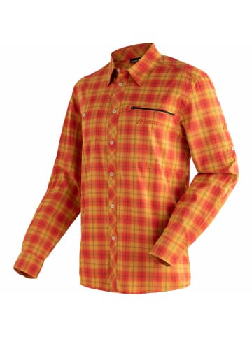 Maier Sports Hemd Kasen in Orange