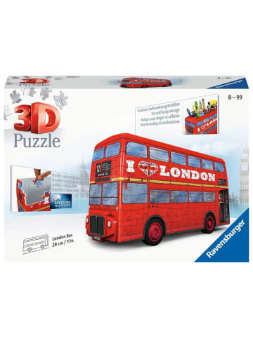 Ravensburger Konstruktionsspiel Puzzle 216 Teile London Bus 8-99 Jahre in bunt