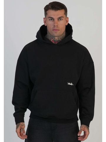 SikSilk Kapuzenpullover Graphic in Black