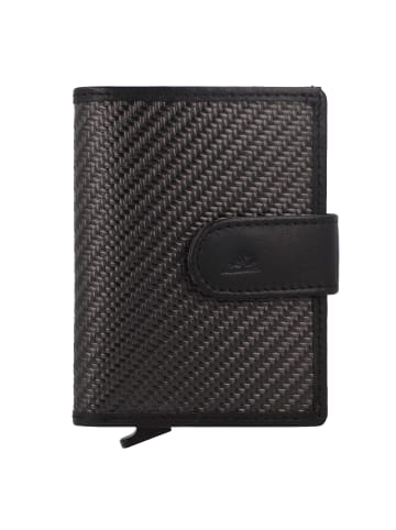 Greenburry Kreditkartenetui RFID Schutz 10 cm in schwarz