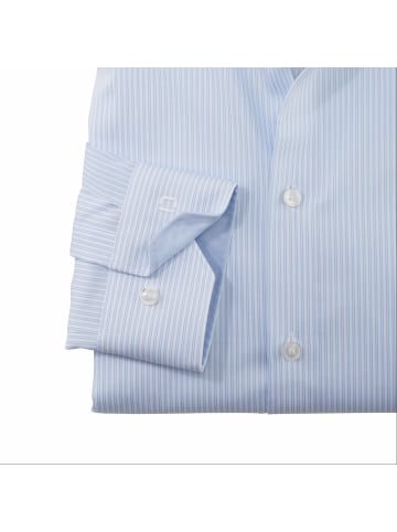 OLYMP Langarm Business Hemd für Herren in blau