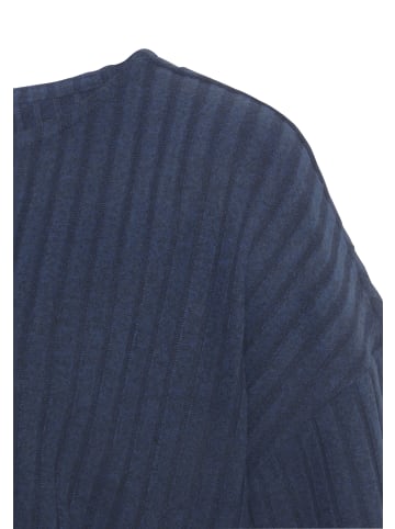 LASCANA 3/4-Arm-Shirt in blau-melange