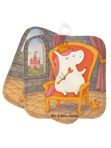 Mr. & Mrs. Panda Topfhandschuhe Einhorn Prinzessin Design ohne S... in Weiß