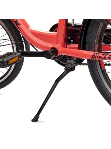 S'COOL Kinderfahrrad - chiX 20 Zoll 3-Gang | ab 6 Jahre - Pink/Dark Red