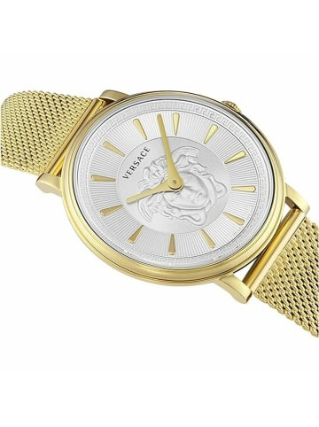 Versace Analoguhr für Damen in gold