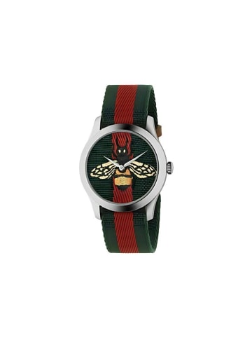 Gucci Uhr aus Edelstahl Model YA1264060