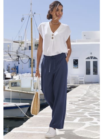 LASCANA Schlupfhose in blau
