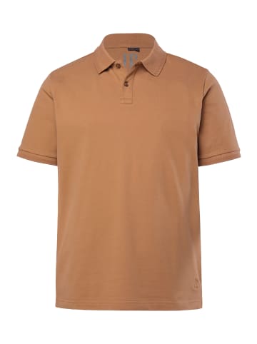 JP1880 Poloshirt in kakaobraun