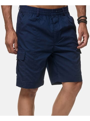 Arizona-Shopping Cargo Shorts Kurze Hose Schlupfhose Leichter Stoff in Blau