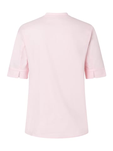 More & More leicht taillierte Stretch-Schlupf-Halbarmbluse in sorbet rose