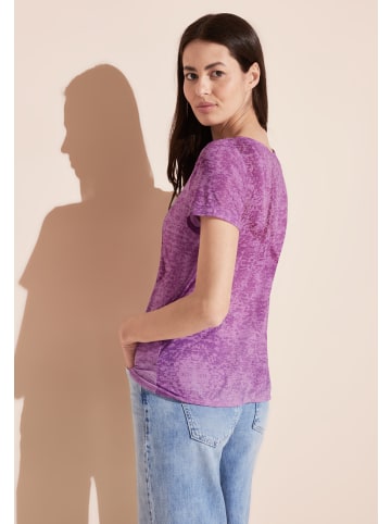 Street One 'T-Shirt mit Farbverlauf' Lila