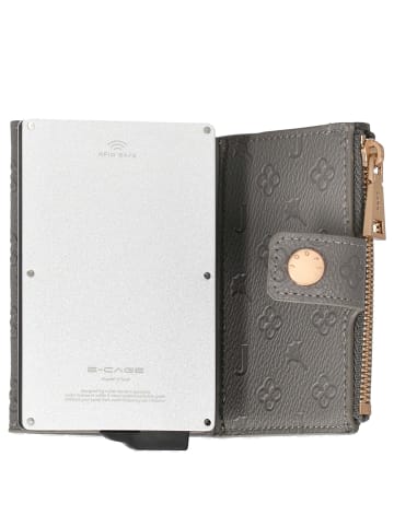 JOOP! Women Decoro Edition C-Four E-Cage - Kreditkartenetui 8cc 10.5 cm (grey) in grau