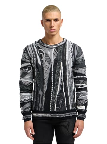 Carlo Colucci Strickpullover Dondi in Anthrazit