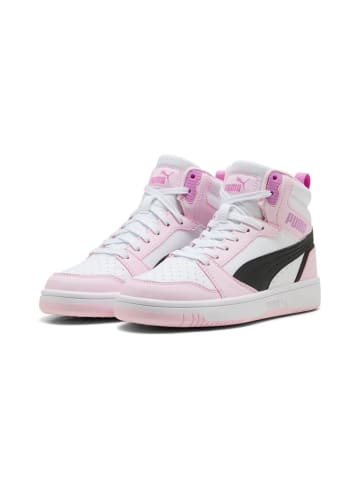 Puma Sneaker "Puma Rebound V6 Mid JR" in Weiß