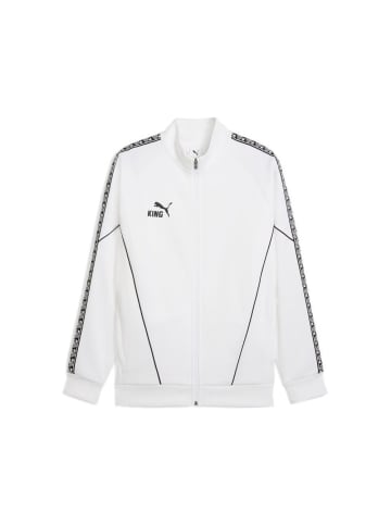 Puma Trainingsjacke "teamKING Anthem Jacket" in Weiß