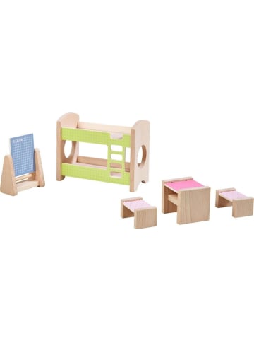 HABA Sales GmbH & Co.KG Little Friends - Puppenhaus-Möbel Kinderzimmer für Geschwister