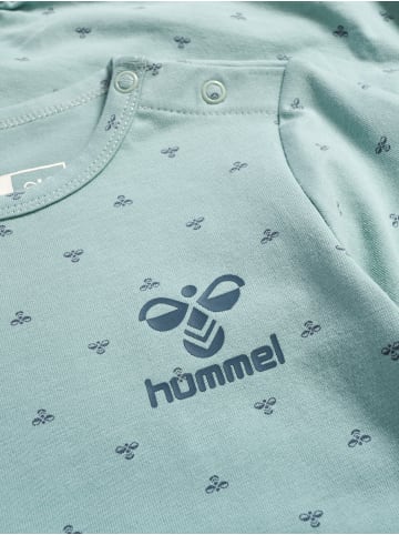 Hummel Druckknopf Strampler Hmlbeesy Jungen in BLUE SURF