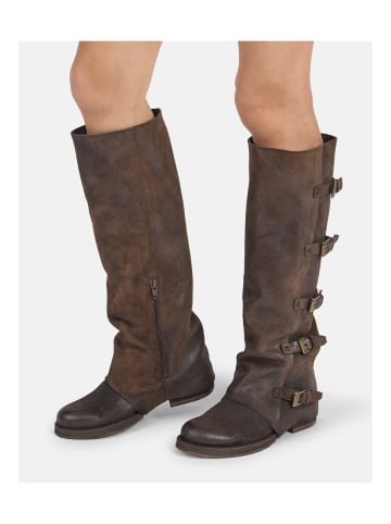 Felmini Stiefel in Dunkelbraun
