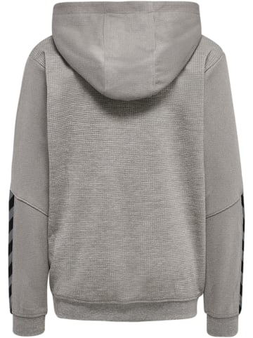 Hummel Poly Hoodie Hmlauthentic Kids Poly Hoodie in GREY MELANGE