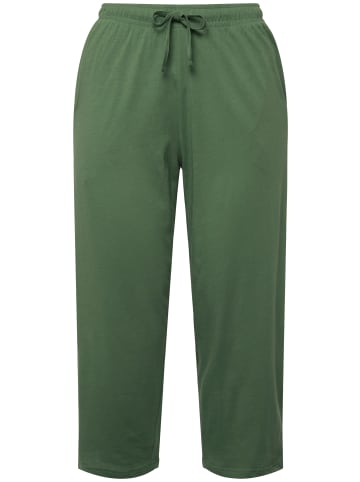 Ulla Popken Pyjama-Hose in grün