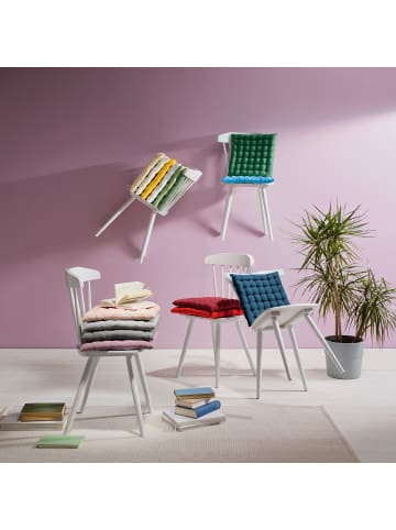 REDBEST Baumwolle Stuhlkissen 2er-Pack Tulsa in beige