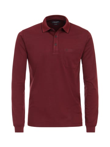 CASAMODA Polo-Shirt in Dunkelrot