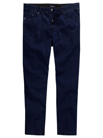 Men Plus Jeanshose in dark blue denim