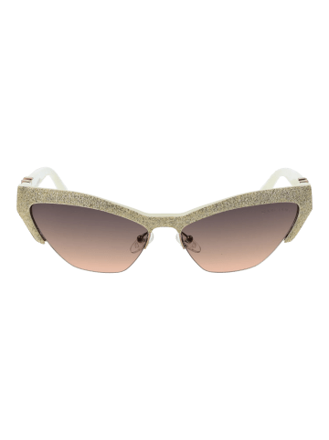 Marciano by Guess Frauen Sonnenbrille Katzenauge Creme