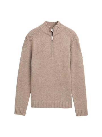 Tom Tailor Pullover in parasol brown melange