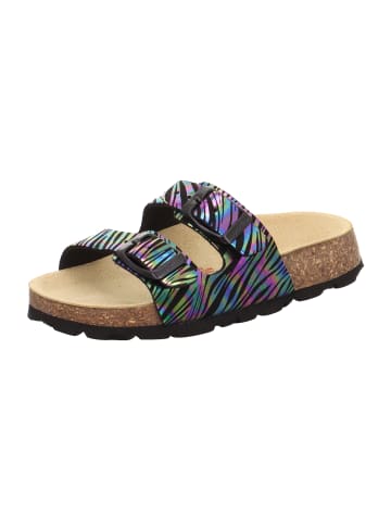 superfit Tieffußbett Pantolette FUSSBETTPANTOFFEL in Schwarz