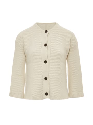 VINAJA Women Strickjacke in Wollweiss