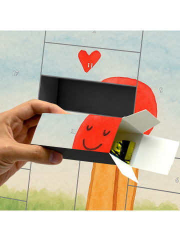 Mr. & Mrs. Panda Adventskalender Zum Befüllen Streichhölzer Desi... in Weiß