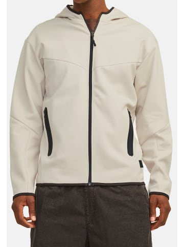 Jack & Jones Sweatjacke Fusion in Moonbeam