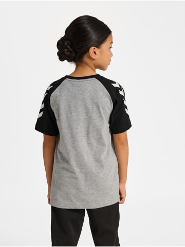 Hummel T-Shirt Hmljr Logo Lebensstil Mädchen in GREY MELANGE